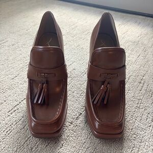 Sam Edelman Jed Tasseled Platform Loafers Size 8.5